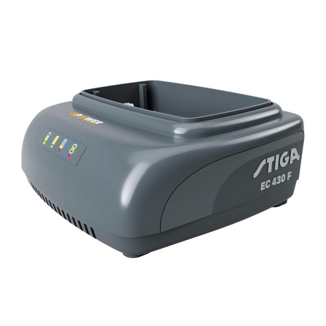 Stiga EC430F hurtiglader 48 volt - 3,0Ah