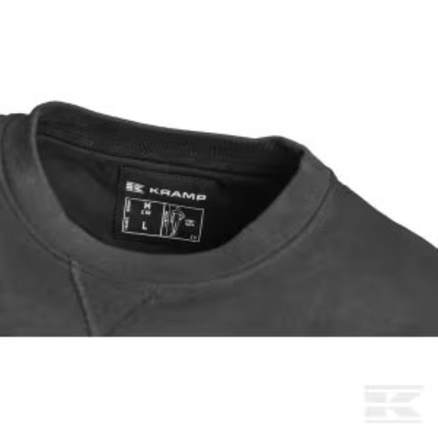 Kramp Original sweatshirt sort str. M