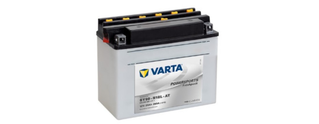 Varta Powersports Freshpack 12V 20 Ah 205x90x162 Pol 0