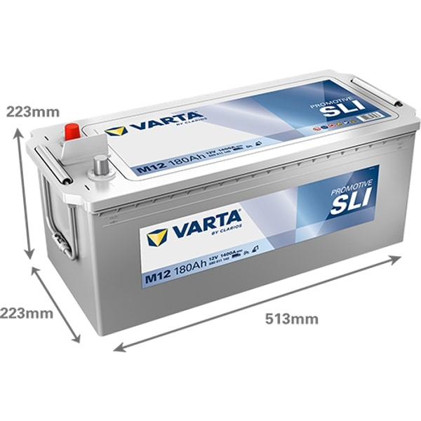 VARTA ProMotive Black M12 – 12V 180Ah startbatteri
