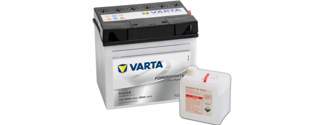 Varta Powersports Freshpack 12V 30 Ah 186x130x171 Pol 0