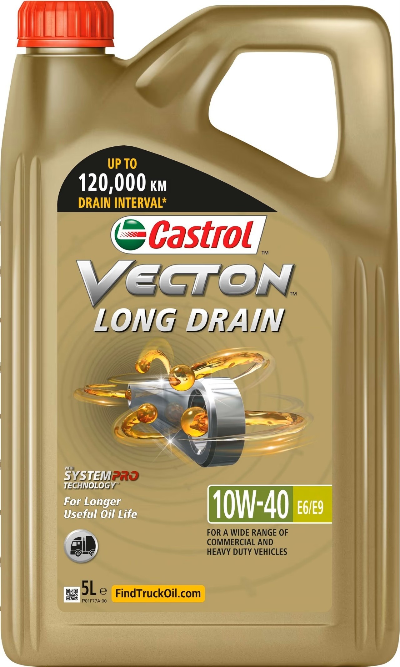 Vecton Long Drain 10W-40 E6/E9 5 L.