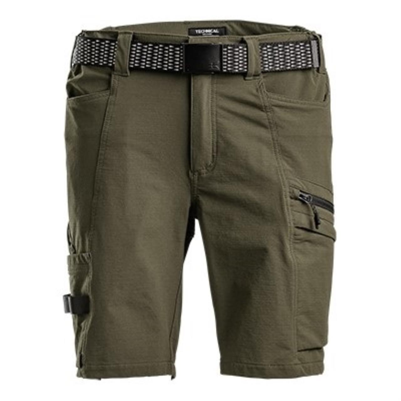 Shorts Tech. stretch oliven