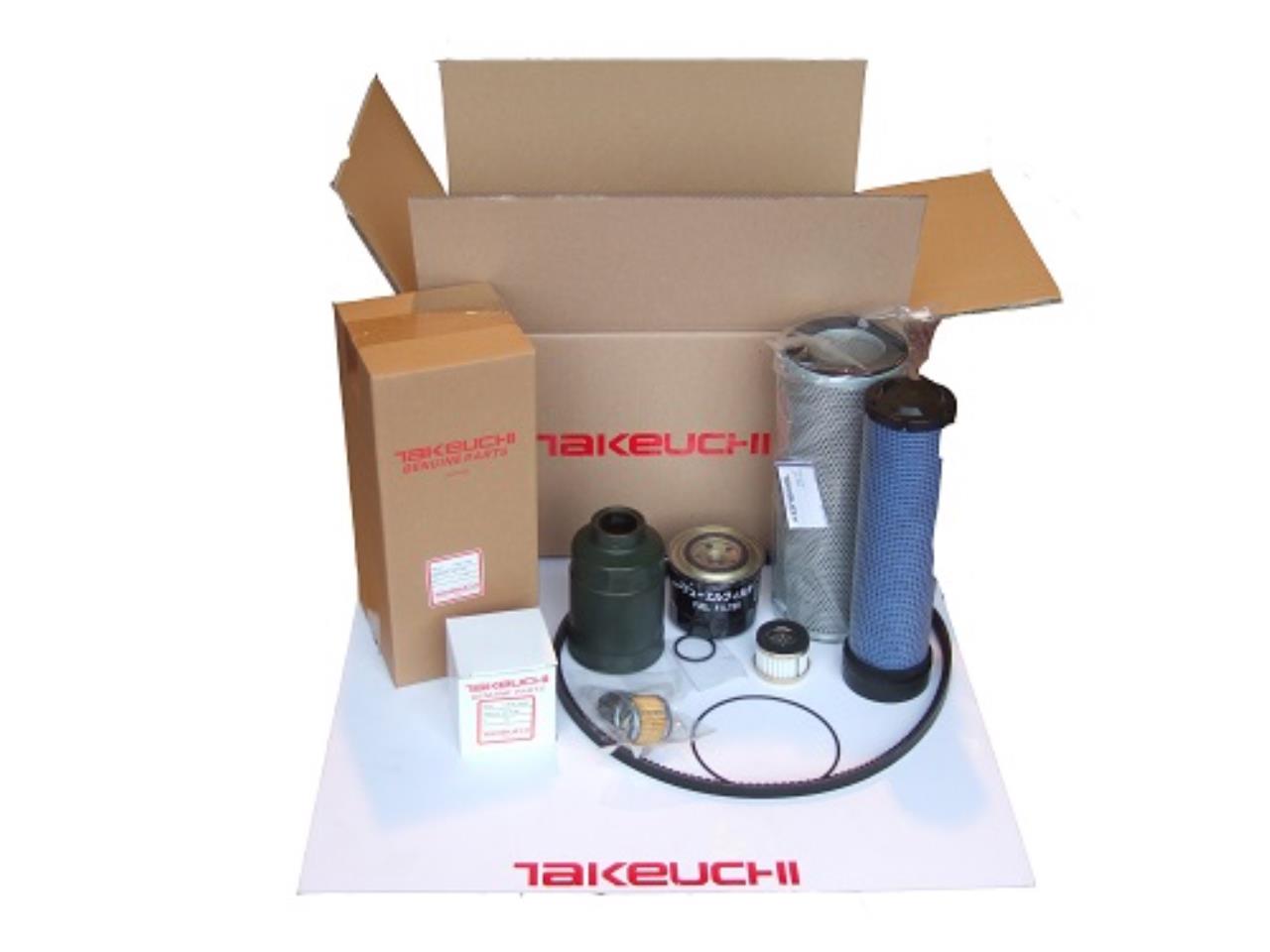 Takeuchi TB125F filtersæt fra s/n: 1251452