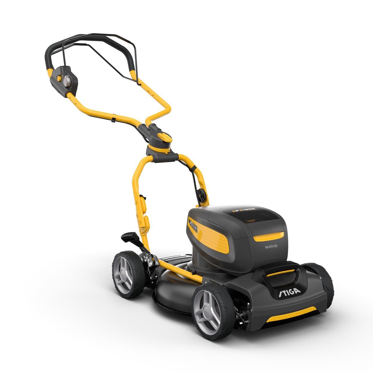 STIGA Multiclip 747e V kit, inkl. 2x7,5Ah