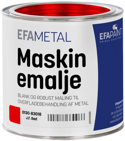 Esbjerg maskinemalje hvid 0,75 L