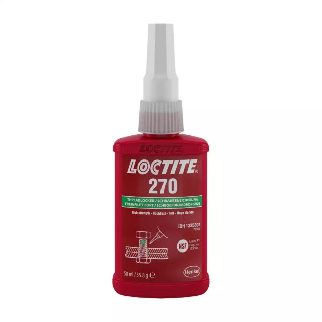 LOCTITE® 270 gevindsikring høj styrke 50ml grøn