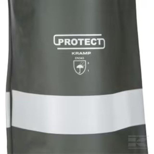Kramp regnoveralls Protect grøn str. S