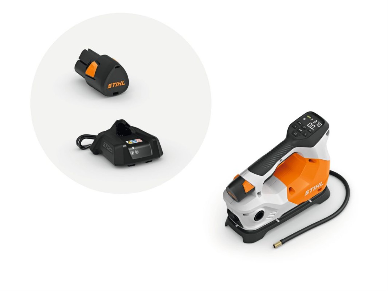 Stihl KOA20kpl Mini Kompressor AS m/batteri&lader