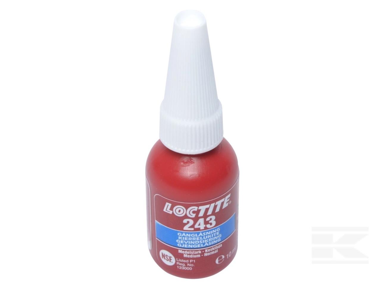 LOCTITE® 243 Gevindsikring 10 ml blå