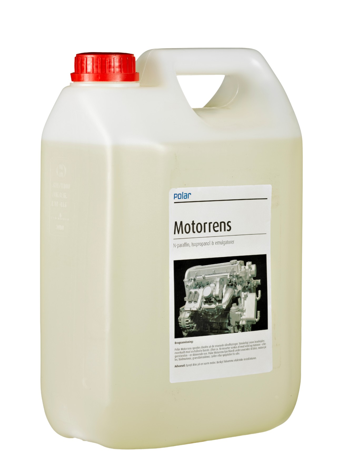 Polar Motorrens Solvent 5Ltr petroleumsbasis