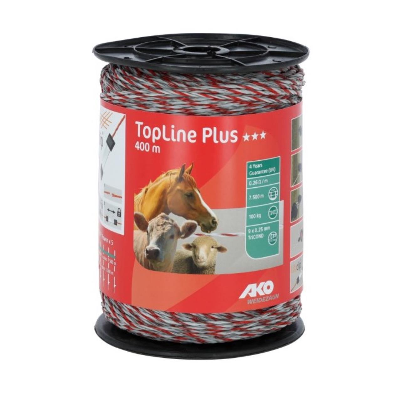 Polytråd 3 mm Top-Line 400 mtr 