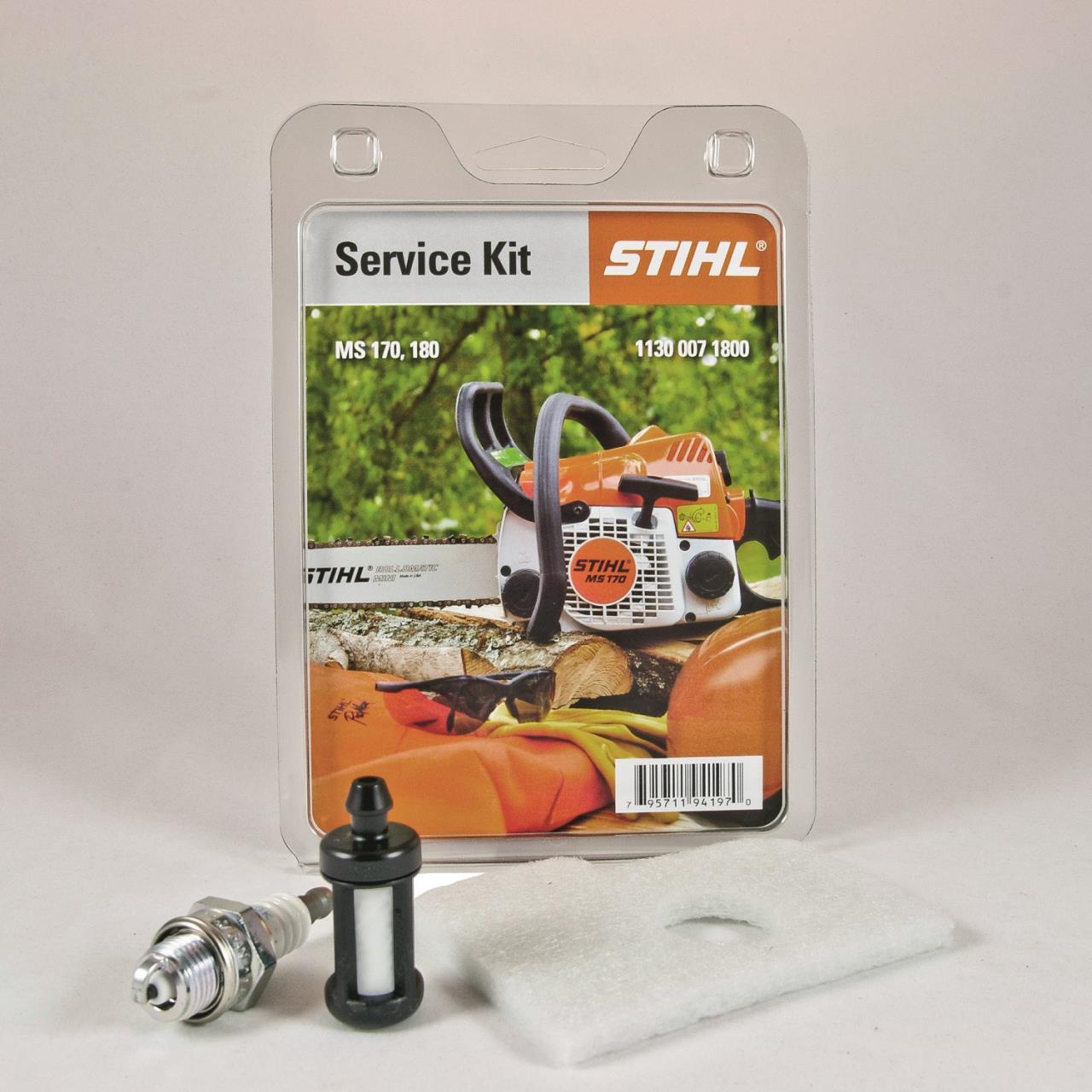 Stihl servicekit f/MS170 og MS180