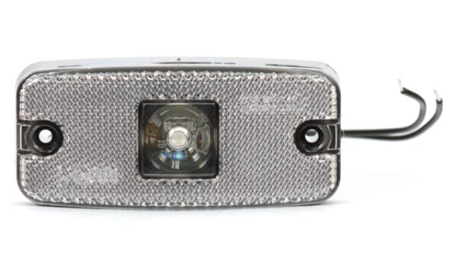 HELLA LED positionslygte 12/24 V – Hvid med refleks