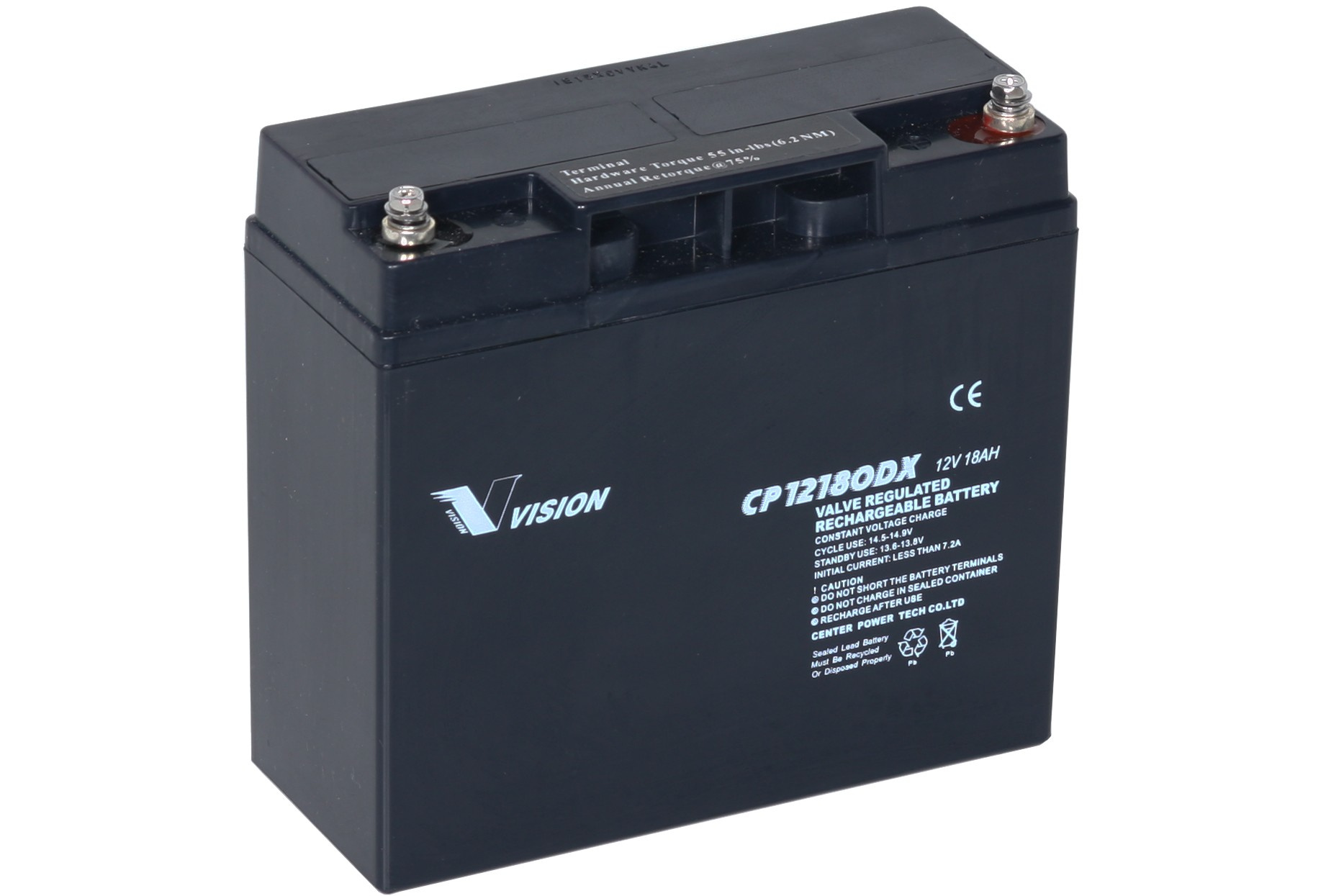 VISION CP12180 AGM – 12V 18Ah