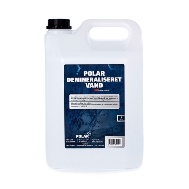 Polar Demineraliseret Vand 5L