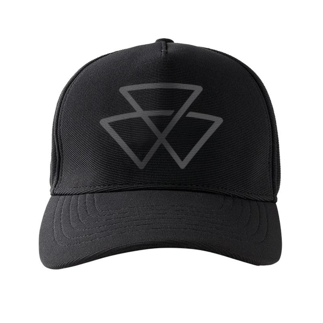 Sort cap m. gråt Messei Ferguson logo