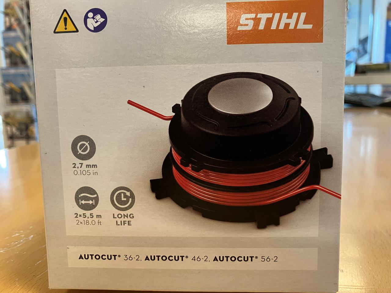 Stihl Spoleindsats forstærket m/snor t/AutoCut 36-2,46-2,56-2