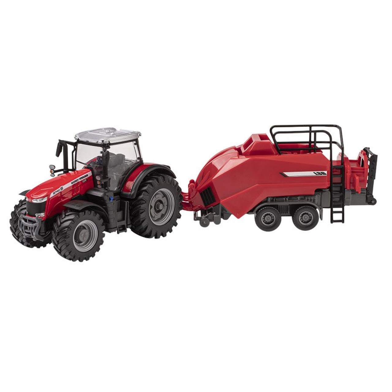 Massey Ferguson 8740 Traktor m/presser