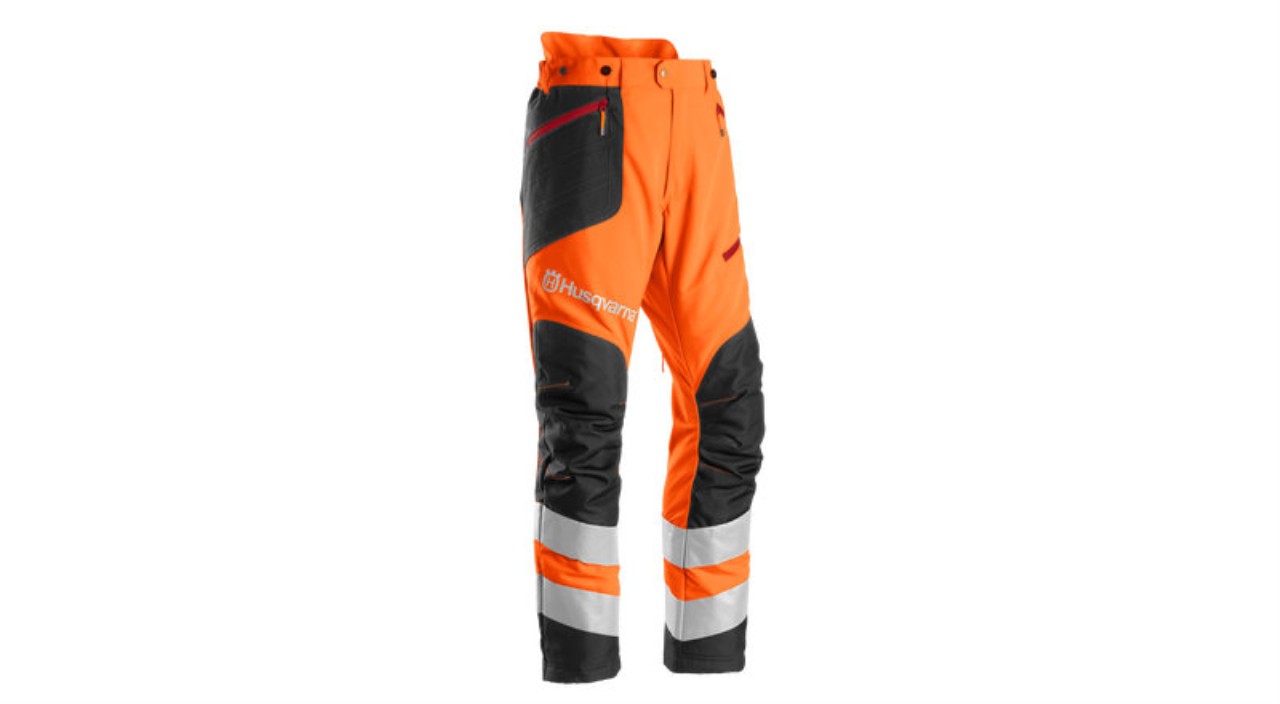 Husqvarna Buskrydder- og trimmerbukser, High Viz