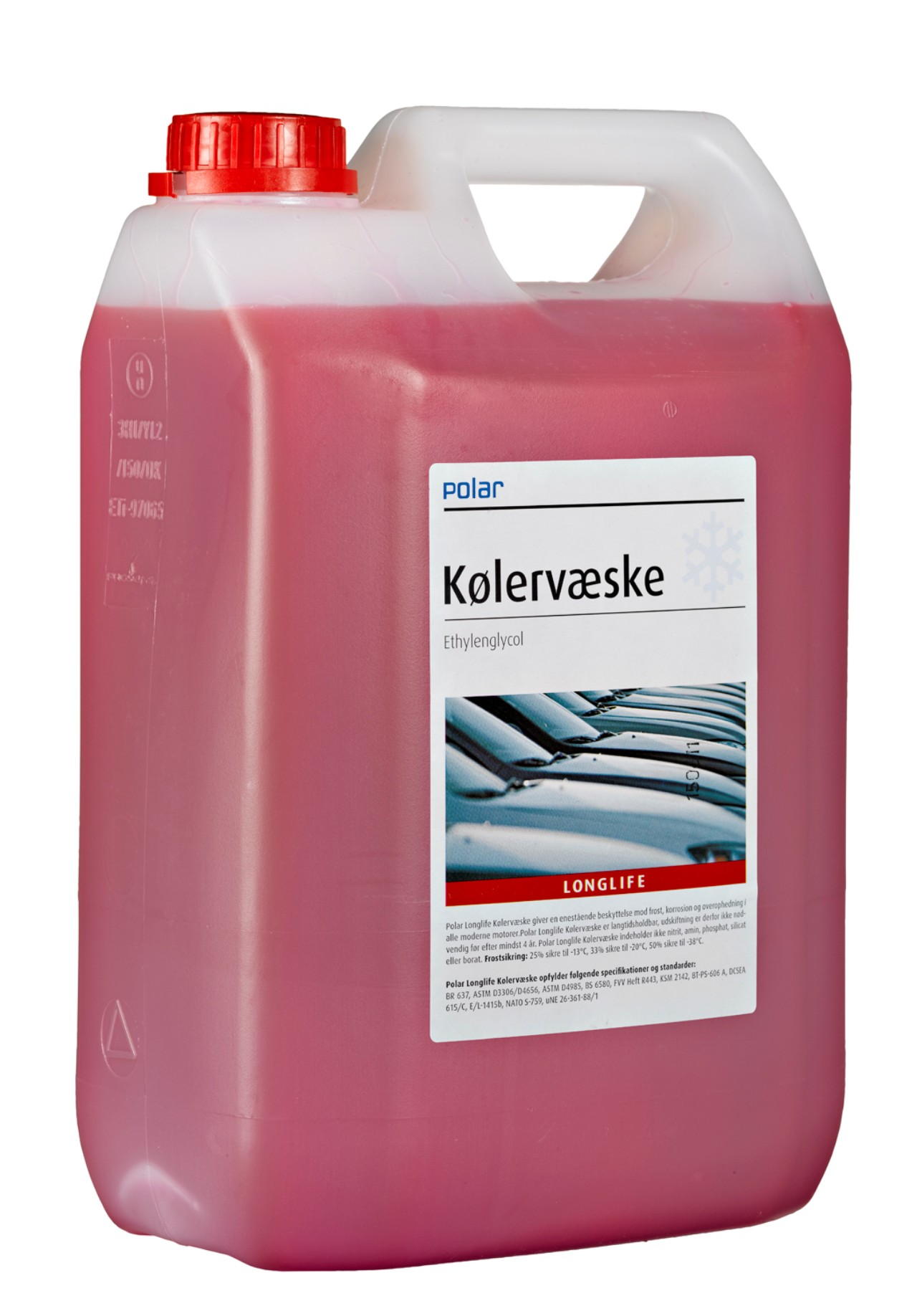 Polar Kølervæske 5 l Rød Longlife