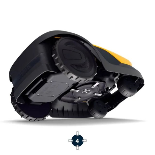 Stiga kabelfrie robotplæneklippere A 8v 800 m²