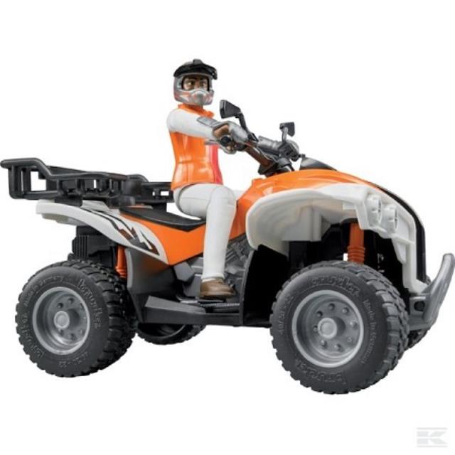 Bworld 4-hjuls ATV crosser  med fører