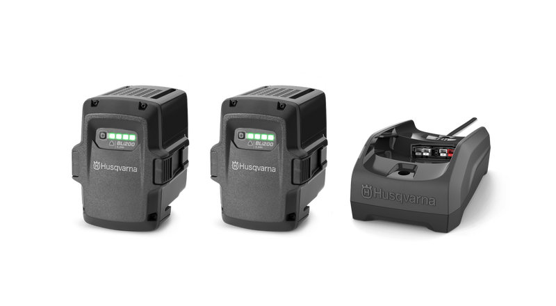Husqvarna batterikit  2x BLI200 +40-C80