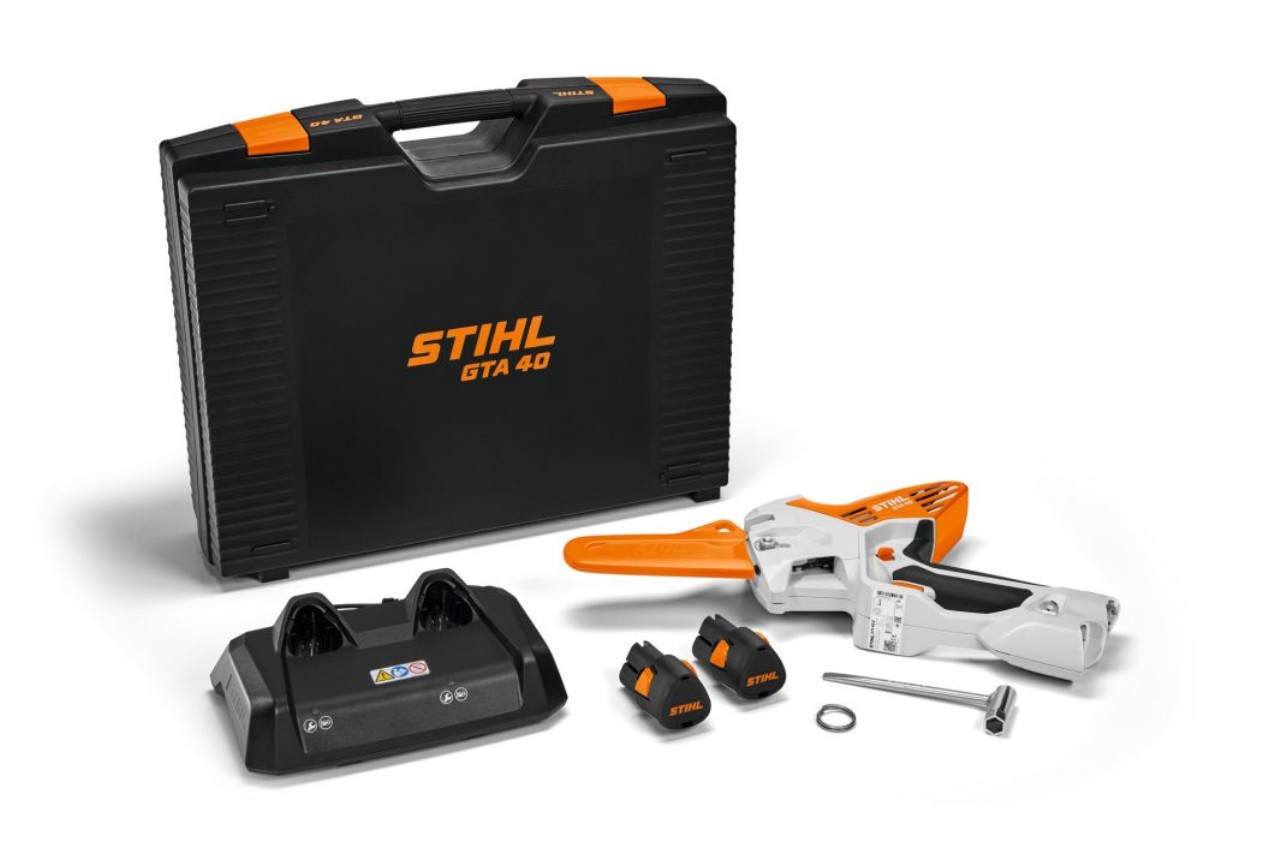 Stihl GTA40.0Kpl. Batteridrevet håndsav m/2xAS2Batteri+AL5-2Lader