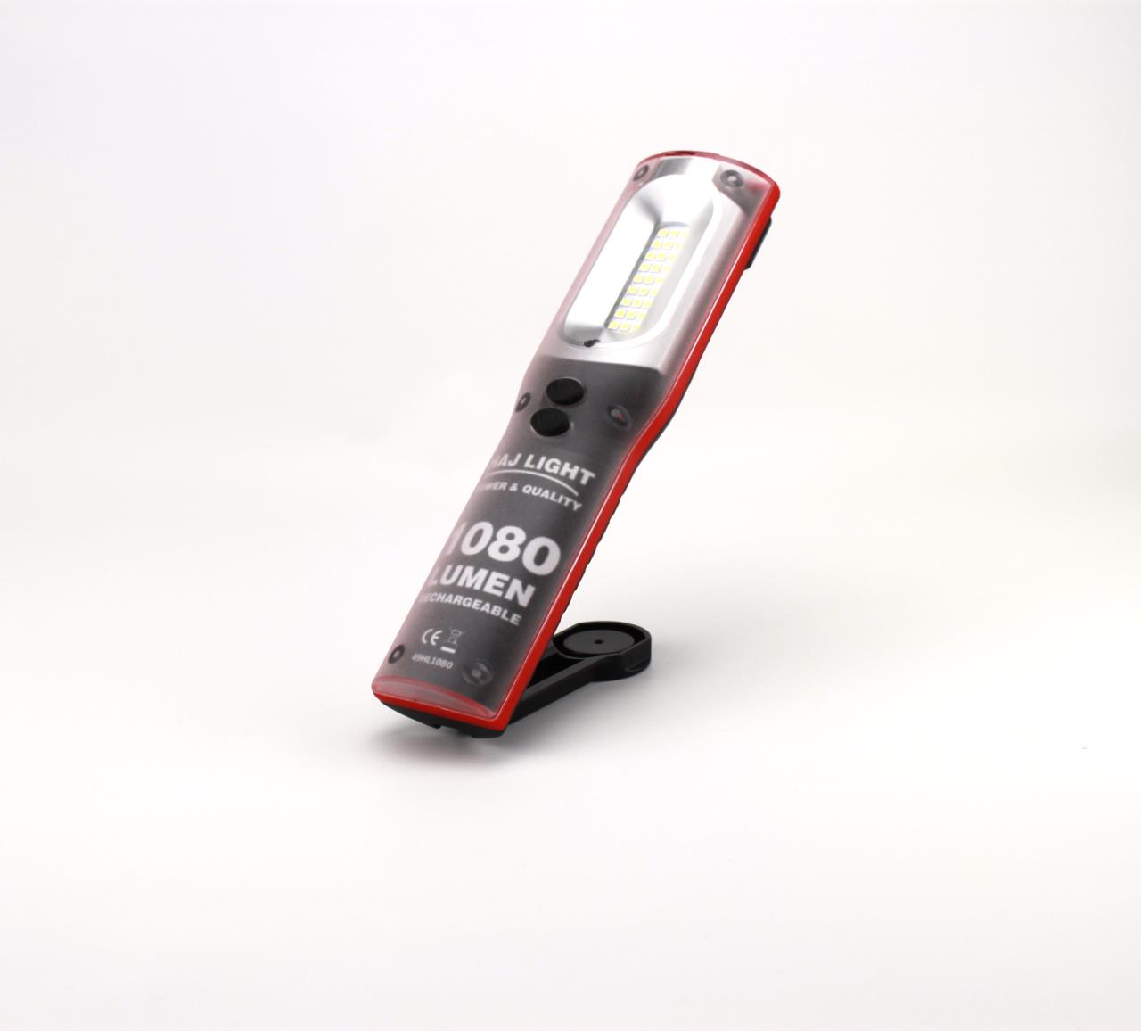 HAJ LIGHT LED Genopladelig inspektionslampe 1200Lumen+250Lumen