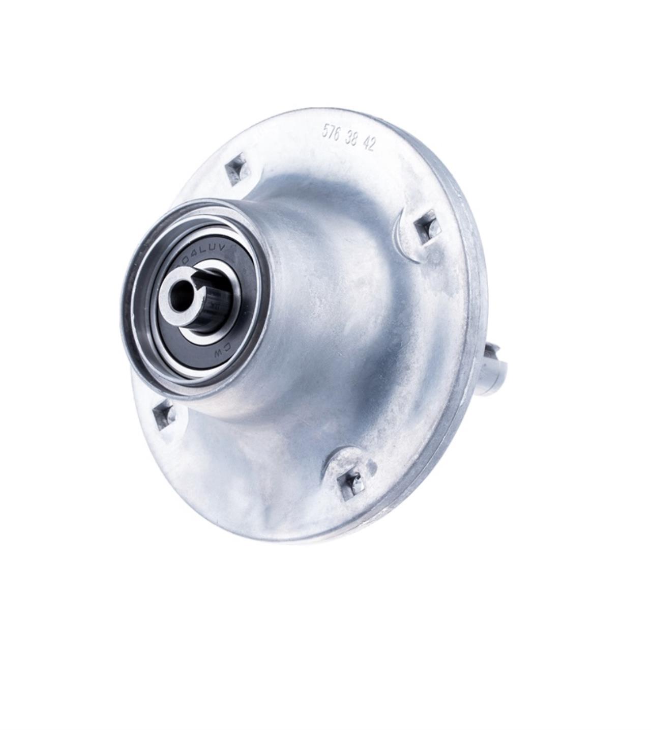 Husqvarna lejehus, komplet m/knivaksel lang 166 mm