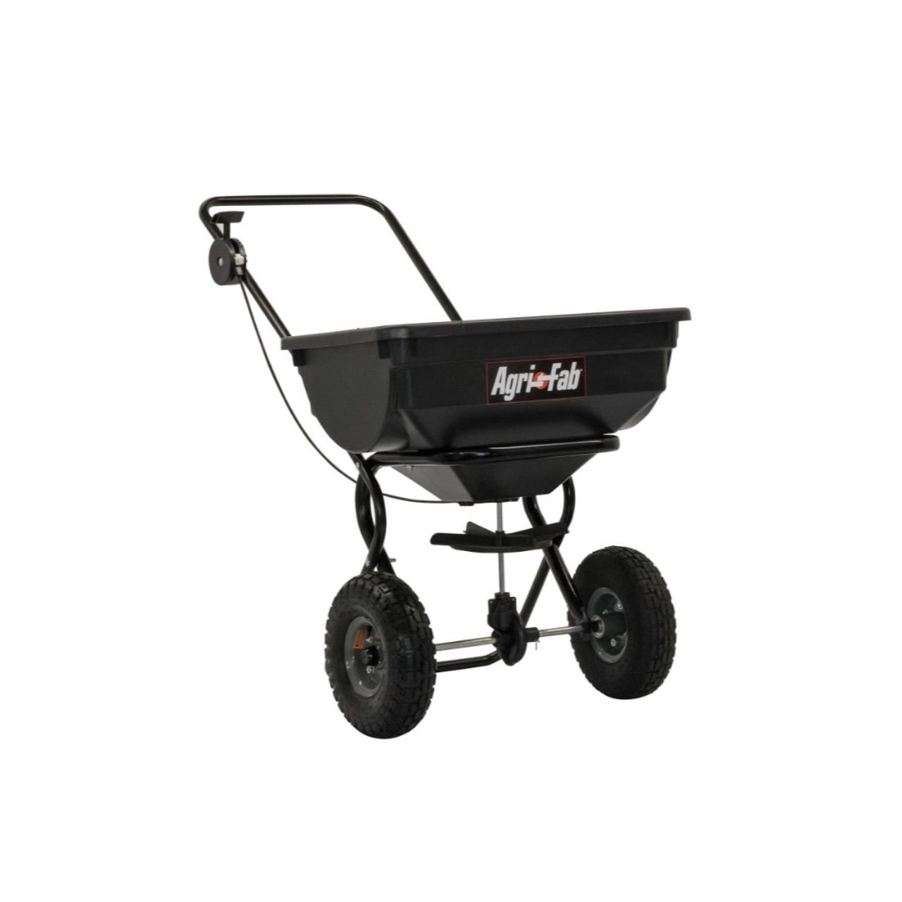 Agri-Fab spreder 38 kg – 37 l til salt, gødning og græsfrø