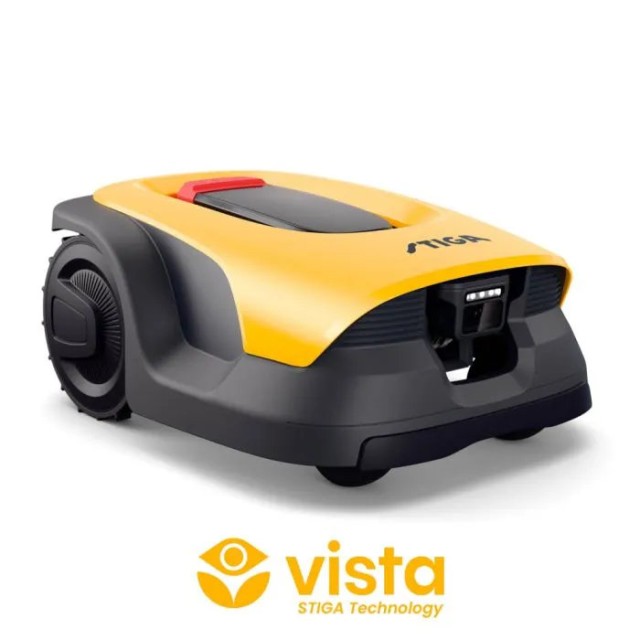 Stiga kabelfrie robotplæneklippere A 8v 800 m²