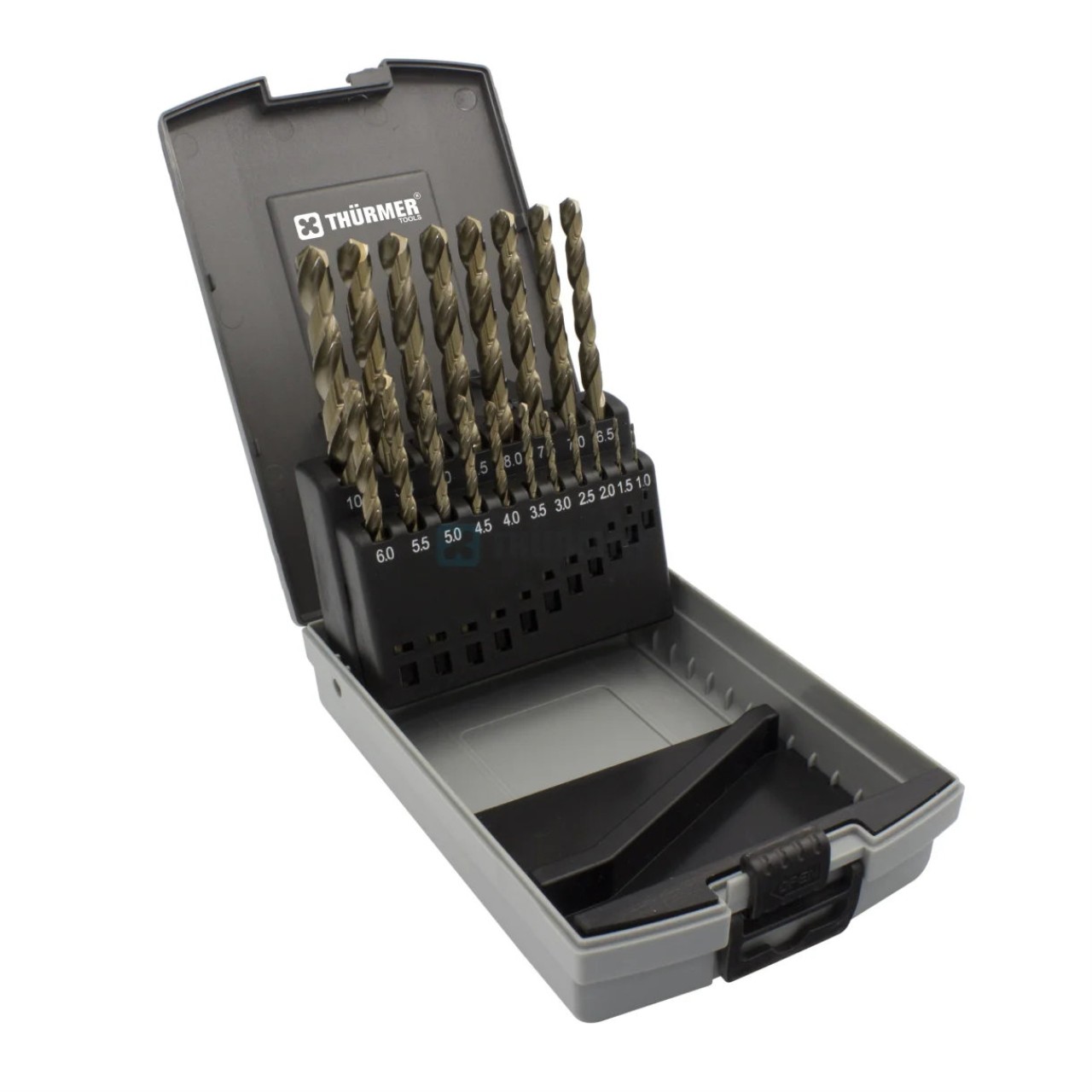 Thürmer HSS Cobolt borsæt 1,0-10mm 19 stk