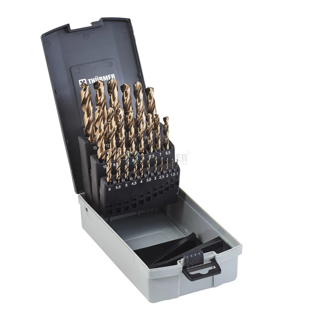 Thürmer HSS Cobolt borsæt 1,0-13mm 25 stk