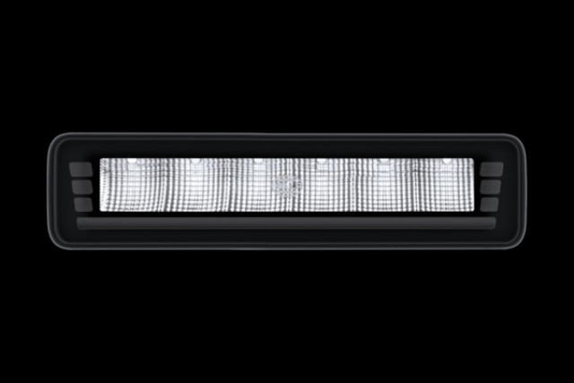 Hella LED-Lightbar - BM Baklyget m. rød pos lys  7''