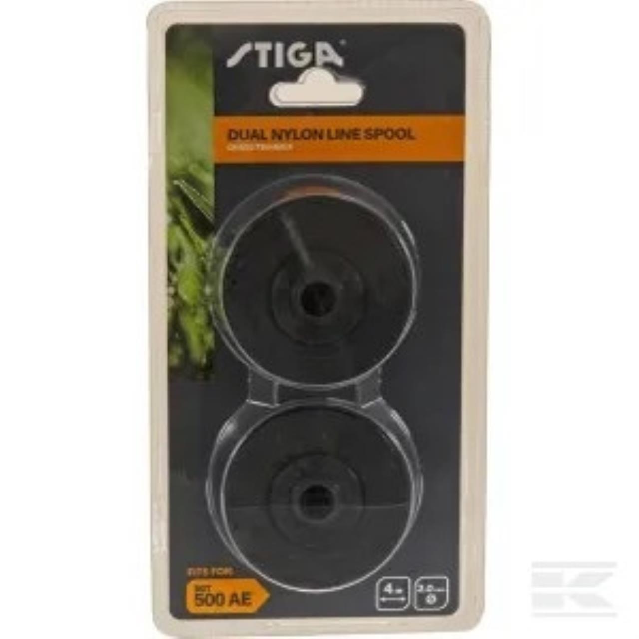 Stiga 2xSpole m/line til SGT500AE græstrimmer