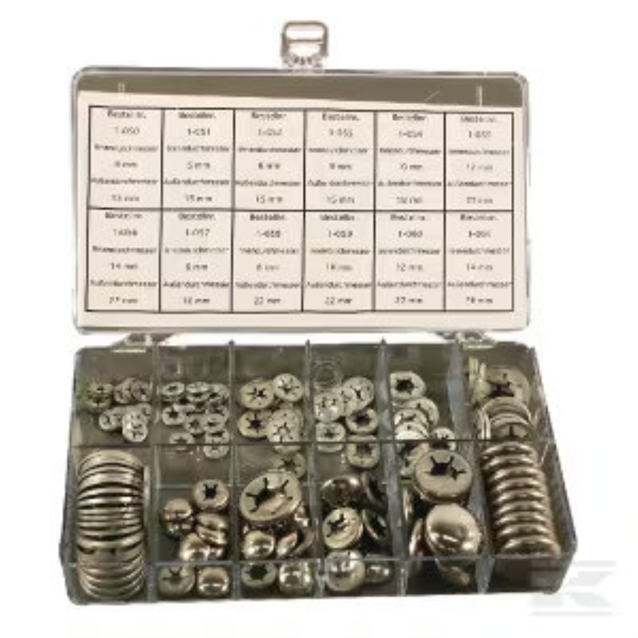 Kramp Starlockskiveassortment 4-26 mm 190 stk.