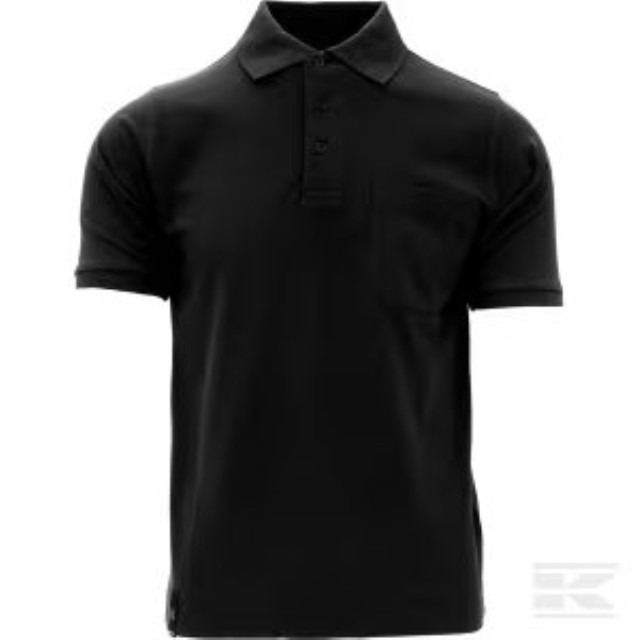 Kramp original polo t-shirt sort 