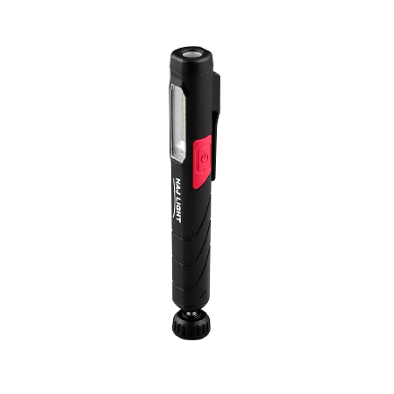 HAJ LIGHT Genopladelig Penlygte 220+80lumen magnet