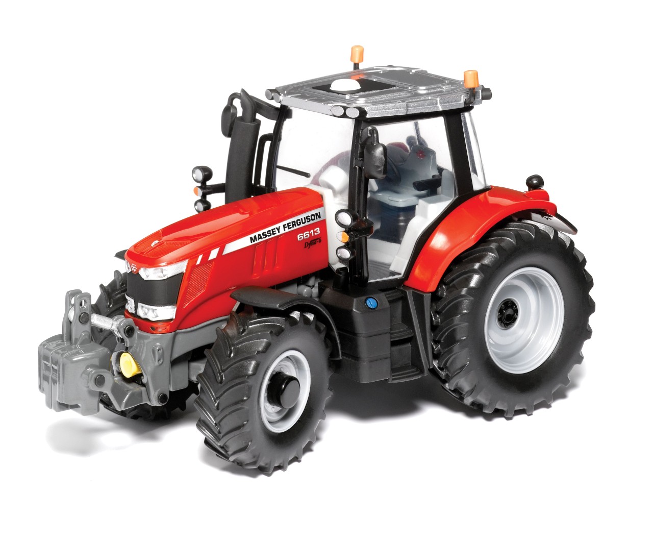 MF legetøjs traktor MF 6613 TRAKTOR, MÅLESTOK 1:16   