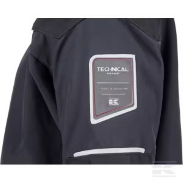 Sort softshell Technical str. XXL