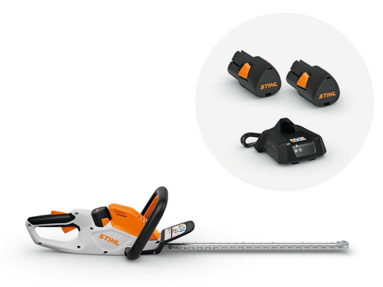 Stihl HSA40.0Kpl. Batterihækkeklipper m/2xAS2&AL1 50cm/20"