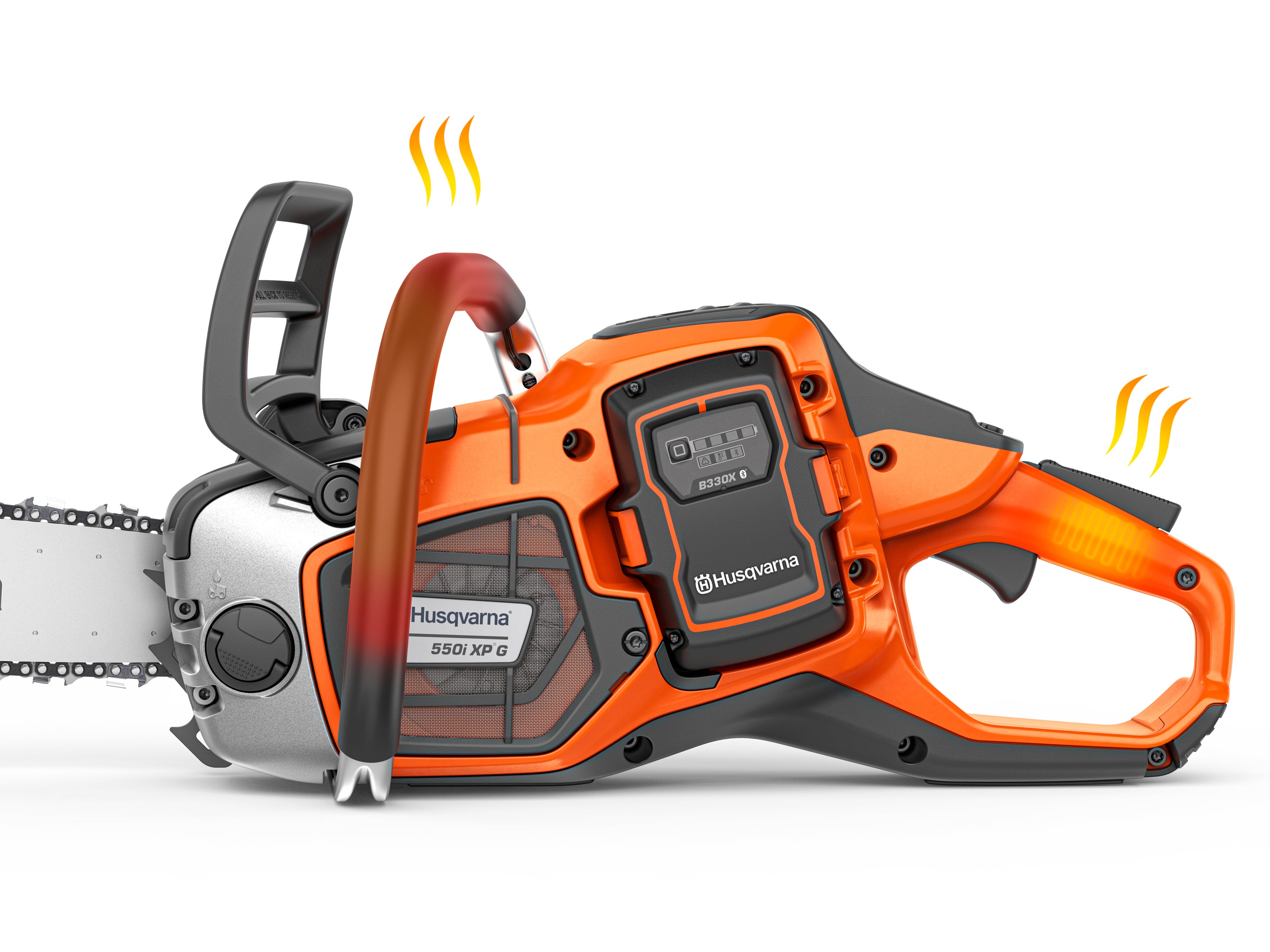 Husqvarna batterisav m/varme 550I XPG 15".325" 1.3MM U/BATT