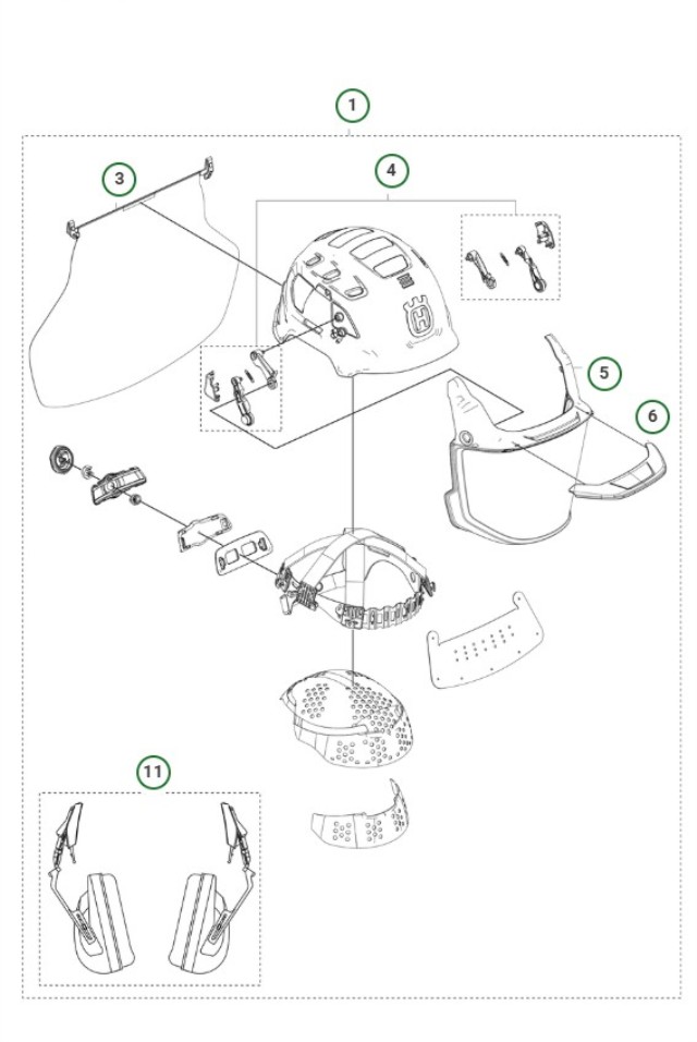 Husqvarna Skovhjelm Technical mips