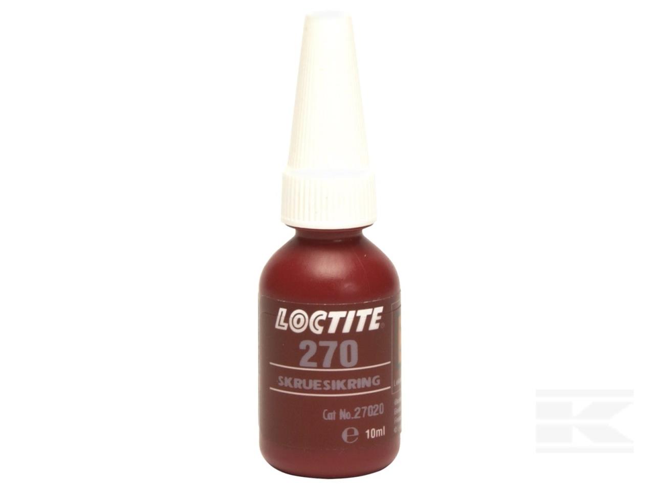 LOCTITE® 270 Gevindsikring høj styrke 10 ml. 
