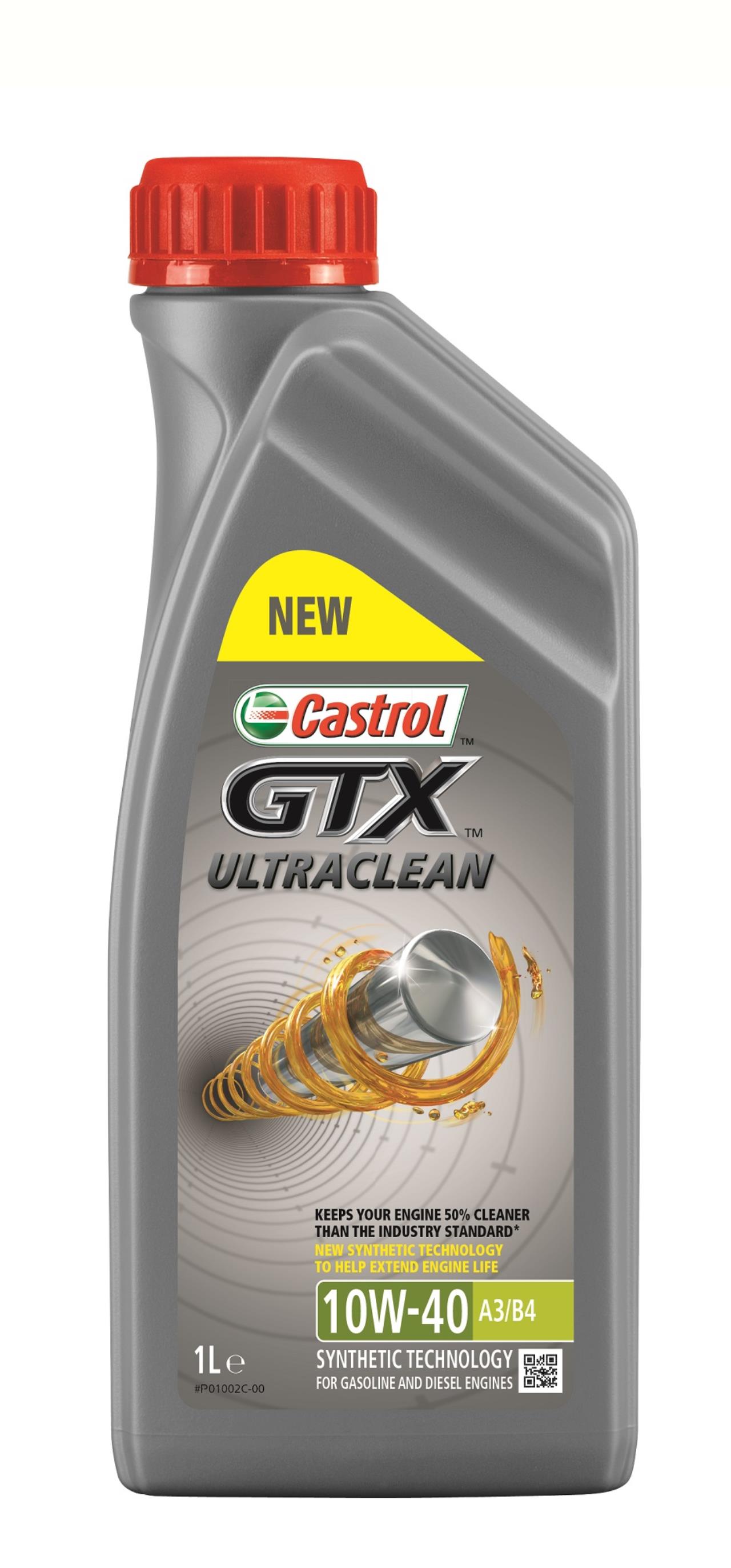 Castrol GTX Ultraclean 10W-40 1 ltr.