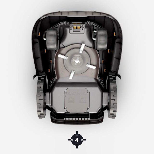 Stiga A1000-Kabelfri robotplæneklipper GPS/AGS på op til 1.400m²